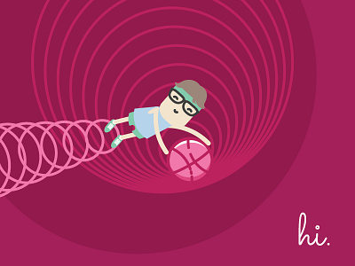 hello dribbble. first shot hello introduction