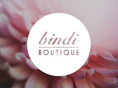 Bindi Boutique | Branding bindi brand feminine formal identity indian jewelry logo south asian