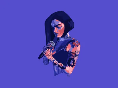 Kehlani artist kehlani music portrait sketch3 strongyoungwomen trackpad