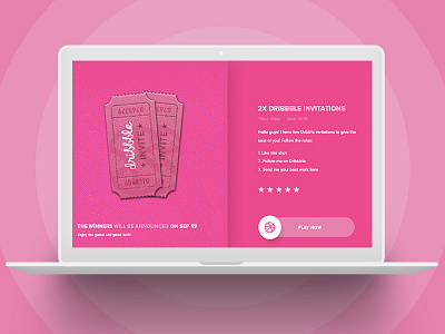 Dribbble Invitations cart page challenge contest dribbble dribble invite invitations invite ui