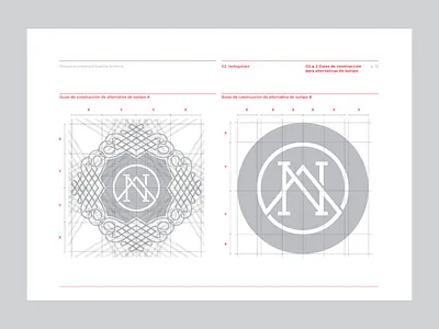 Nuestra América - Branding Guidelines brand guide guidelines guides logo mark