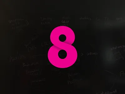 8 Months—Huge, Atlanta 8 black eight huge infinity magenta