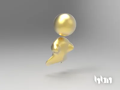 Loose Your Head 3d art artwork design hbn mexico sculpture