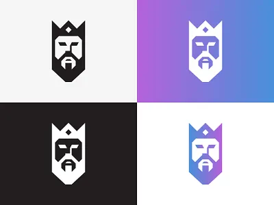 King Logo Mark gold king logo mark