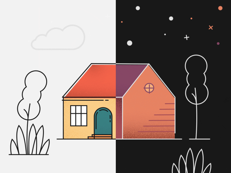 Day // Night symmetry