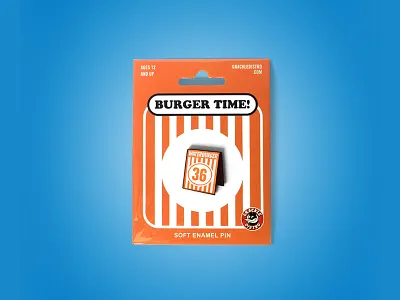 Grackle Card Tweak enamel pin lapel pin packaging