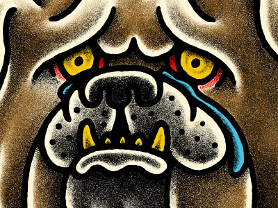 All Bark editorial illustration mixed media