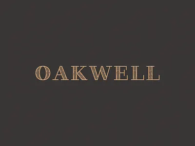 Oakwell Legal Consultants brand branding concept exploration logo type typography woodgrain