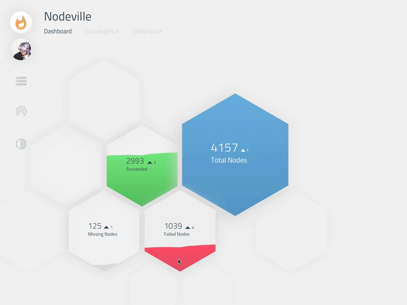 Hex Material animation app dashboard design framerjs material motion ui ux web webapp