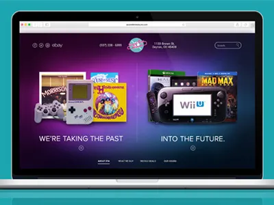 Second Time Around Website (Home Page) design home home page interface internet screen search splash web website