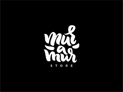 muramur logo version2 australia fashion handlettering lettering logo logotype