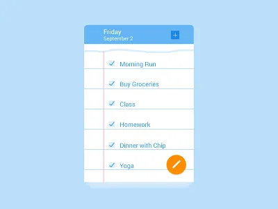 To Do List dailyui list todolist ui