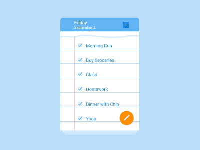 To Do List dailyui list todolist ui