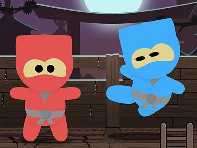 Karate Chop! Ninja iOS Game character game ios game iphone game kick mobile app mobile game ninja