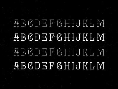 New Font Sneak Preview american font oldstyle slab typeface typography western