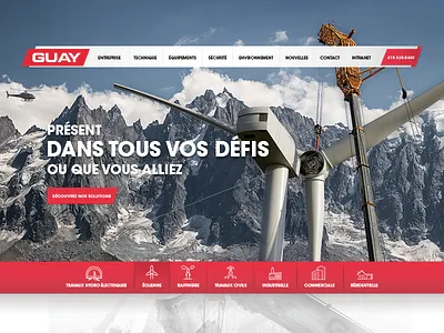 Pitch _ Homepage Crane Compagny canada compagny crane engineer pitch quebec