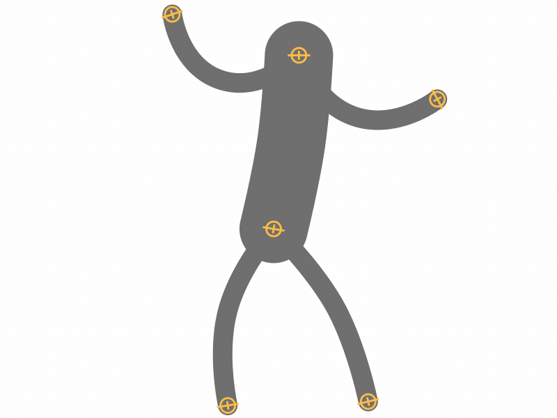 My Dance Moves animation character rubberhose test wip