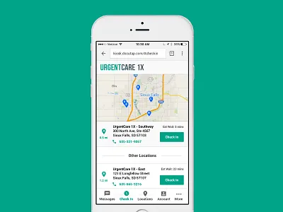 Patient portal and check in design healthcare ui ux