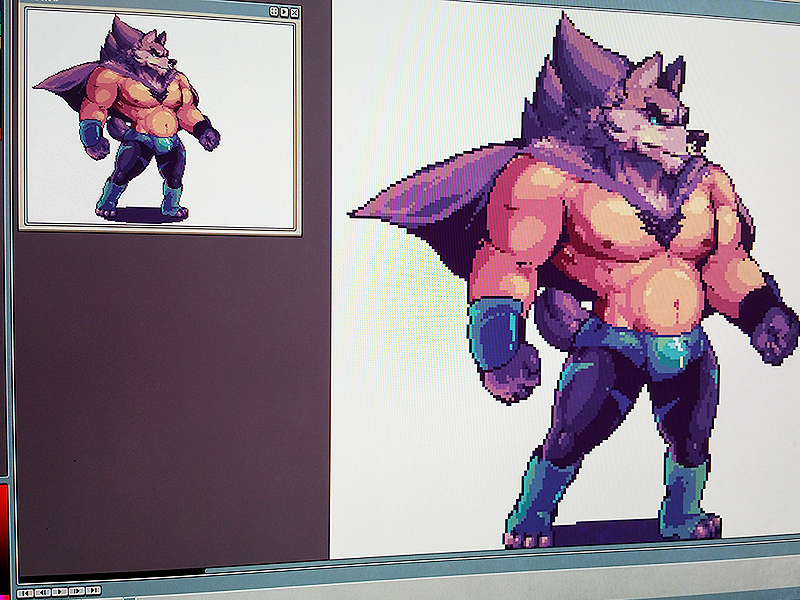 Example of Pixel Sketch