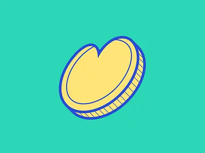 ❤️💰 coin heart icon money