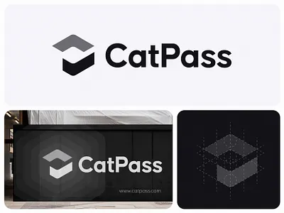 CatPass logo design brand branding icon identity logo logo design logo mark logodesign logos logotype mark modern logo symbol vector