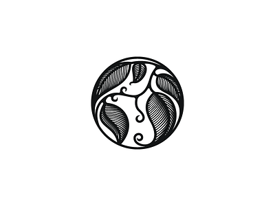 Planet Leaf earth illustration leaf logo nature planet tree