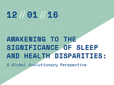 Sleep 2 hierarchy space mono text typography waves
