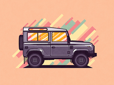 Defender defender drawing illustration vector