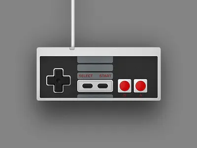 Nes Controller controller illustration nes