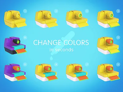 Bright Travel Items Scene Generator bright design mockup mockups scenecreator scenegenerator travel ui uikit webdesign webpack website