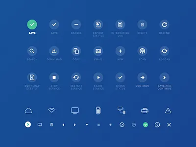 System Command Iconography actions icon iconography illustration line