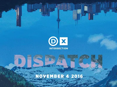 DXI 2016 6ix canada design exchange dx event fundraiser landscape mountains party the six toronto