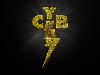 CYB BABY beerfest bling bolt cooper young elvis memphis tcb