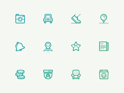 Rumahku Icon Pack icon line nwm