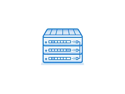 Routers device hardware icon isp linear network router vector