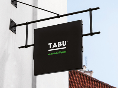 TABU licorice - Shop brand candies caramelle design graphic identity licorice liquirizia logo restyling shop tabu