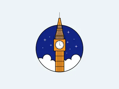 London icon illustrator kingdom london uk united