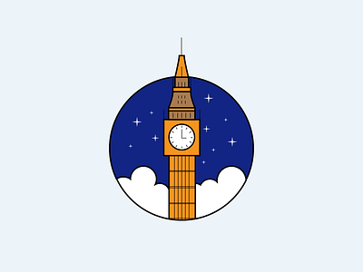 London icon illustrator kingdom london uk united