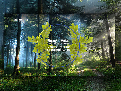 Sruogos Butai estate forest interactive nature real web