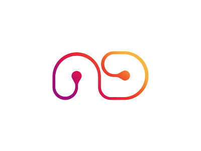 AD branding concept design logo