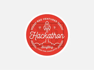 2016 RV Hackathon Sticker charity code hack hackathon sticker sticker mule