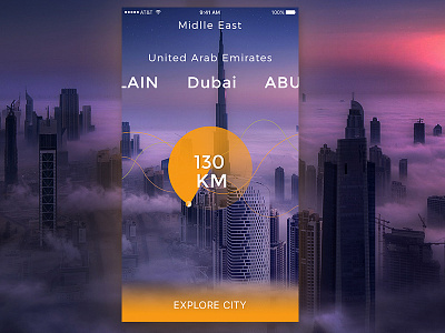Traveller Guide App app free instagram interface ios iphone layout mobile mockup psd ui ux