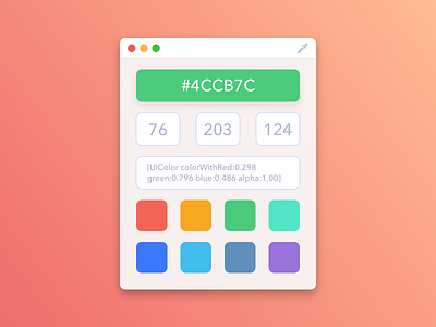 Drop - Color Picker app colors drop hex mac palette picker rgb swatches