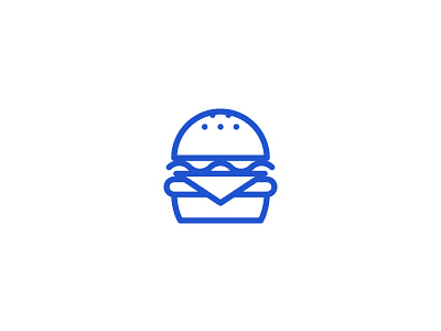 Burger icon burger hamburger icon illustration illustrator stroke