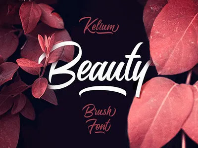 The Kelium Typeface font font face script typeface