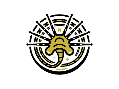 Facehugger alien aliens circle crab facehugger icon logo monster outline space tail xenomorph