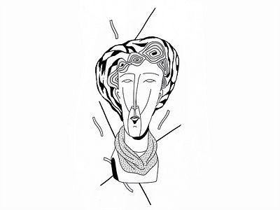 15_09_2016_TheBigRip illustration ink portrait sketch
