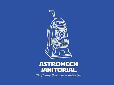 Astromech Janitorial derby droid r2 d2 star wars t shirt tee tshirt woot
