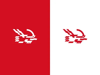 Chinese Dragon chinese dragon logo mark simple