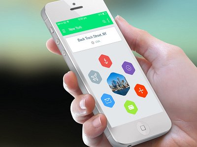 task app design flat free freebie gif ios iphone modern profile psd screen